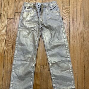 Zara Kids Gold Jeans